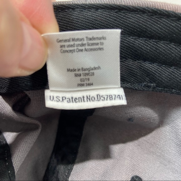 GM Chevrolet Cap Hat Embroidered Black Faded Logo W/ Bottle Cap NWT Trucker - Picture 9 of 11